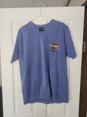 Harley-Davidson Aruba Short Sleeve Tee - Lavender Blue
